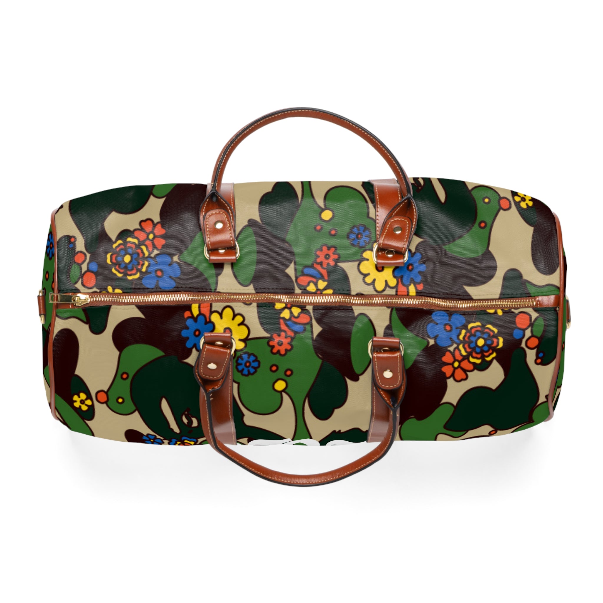 Blackletter Camouflage Travel Bag