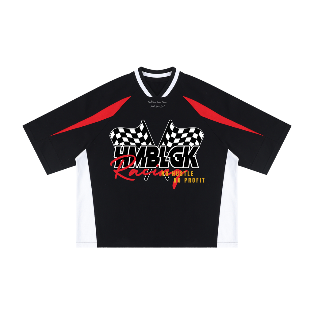 No Hustle, No Profit T-Shirt (Black/Red)