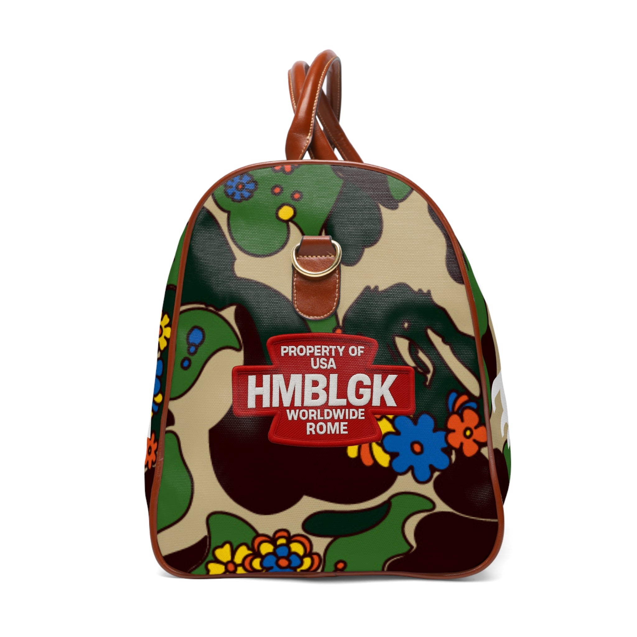 Blackletter Camouflage Travel Bag