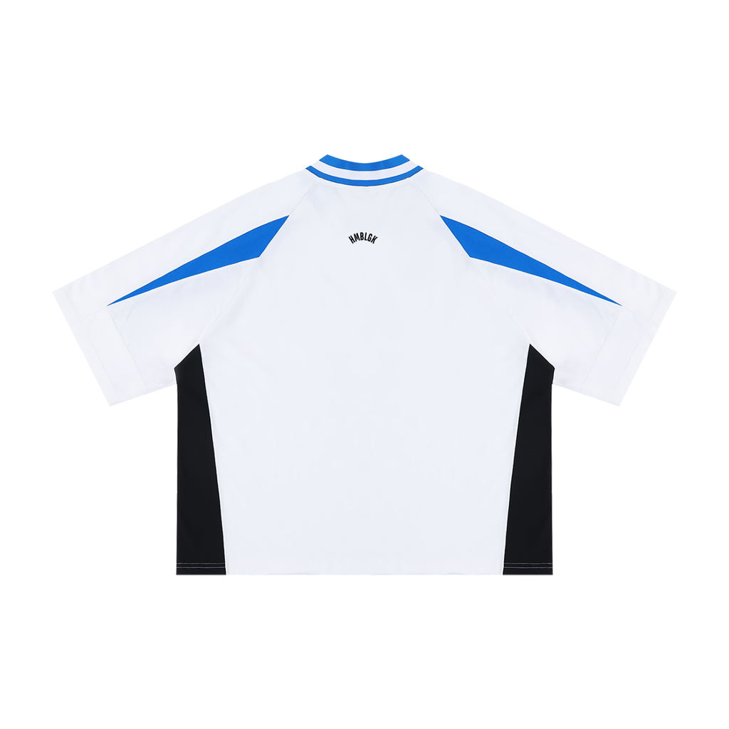 No Hustle, No Profit T-Shirt (White/Blue)