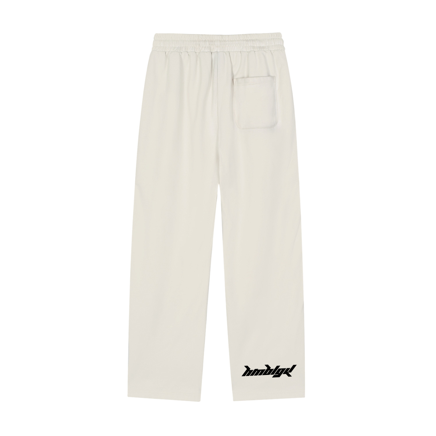 Hypik Reflection Striped Sweatpants Grayish White