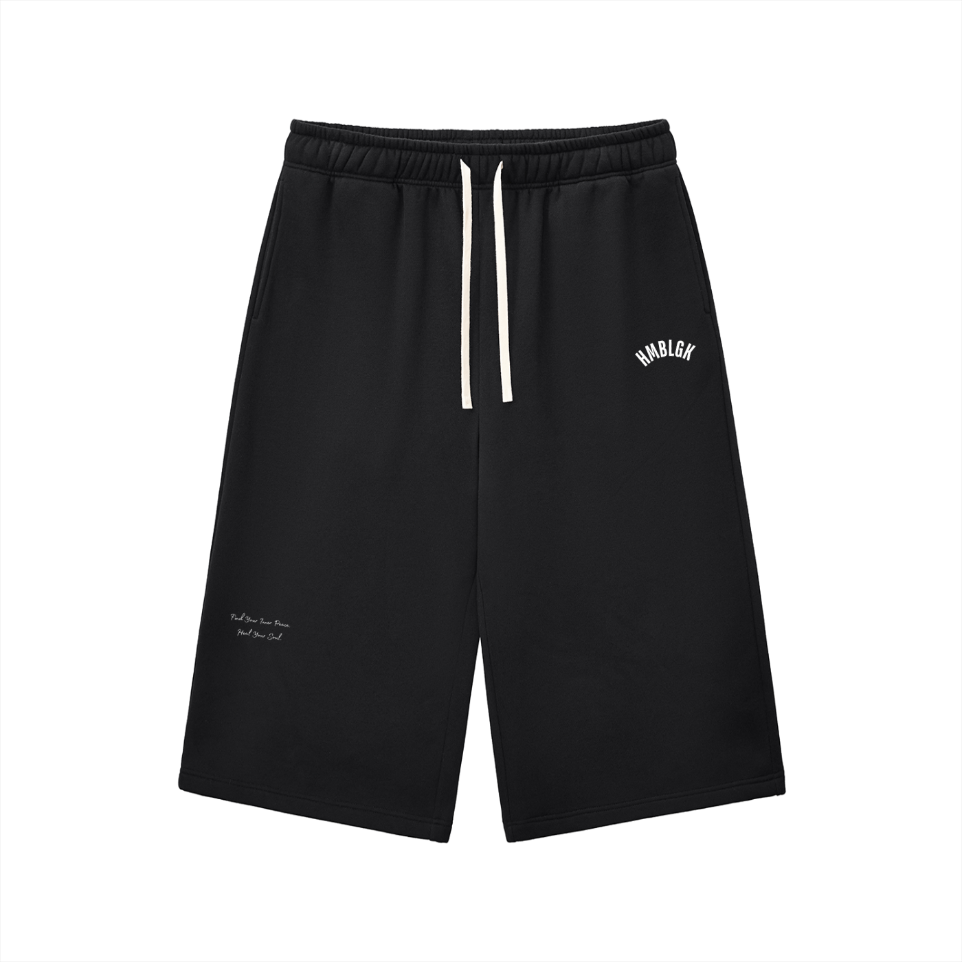 Arch Three-quarter Sweatpants (Black)