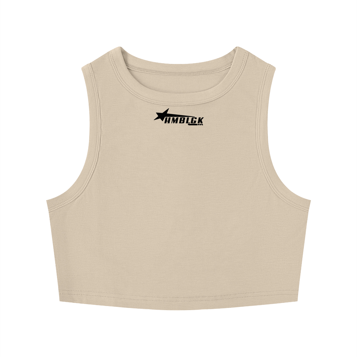 Women's Tight Crewneck Crop Tank Top (4 color options)