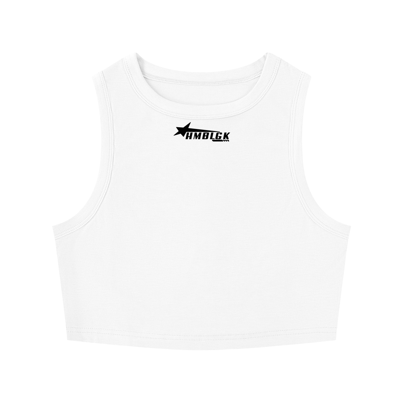 Women's Tight Crewneck Crop Tank Top (4 color options)