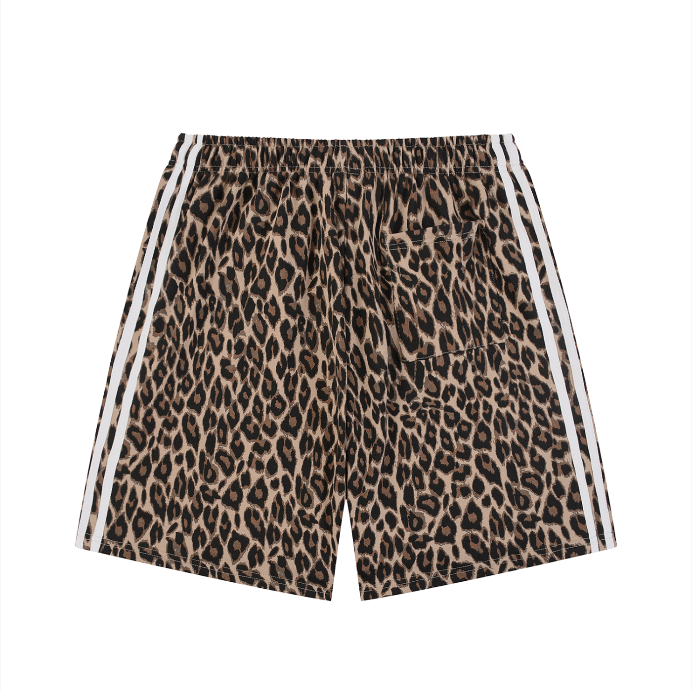 Squad Leopard Shorts (Coffee/Red)