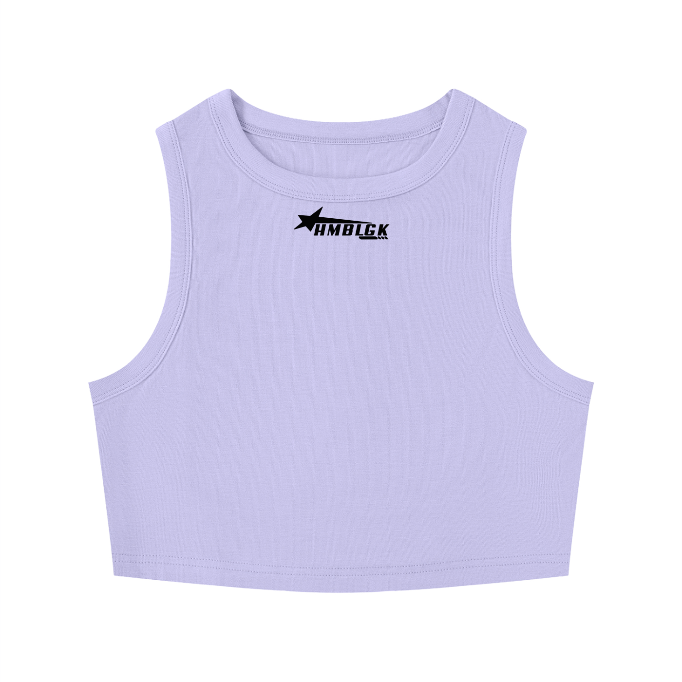Women's Tight Crewneck Crop Tank Top (4 color options)