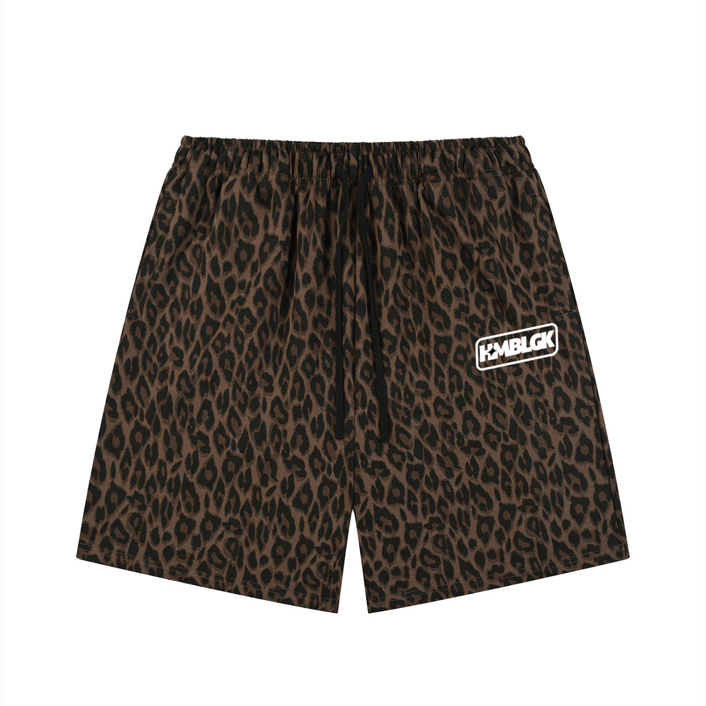 Squad Leopard Shorts (Brown/White)