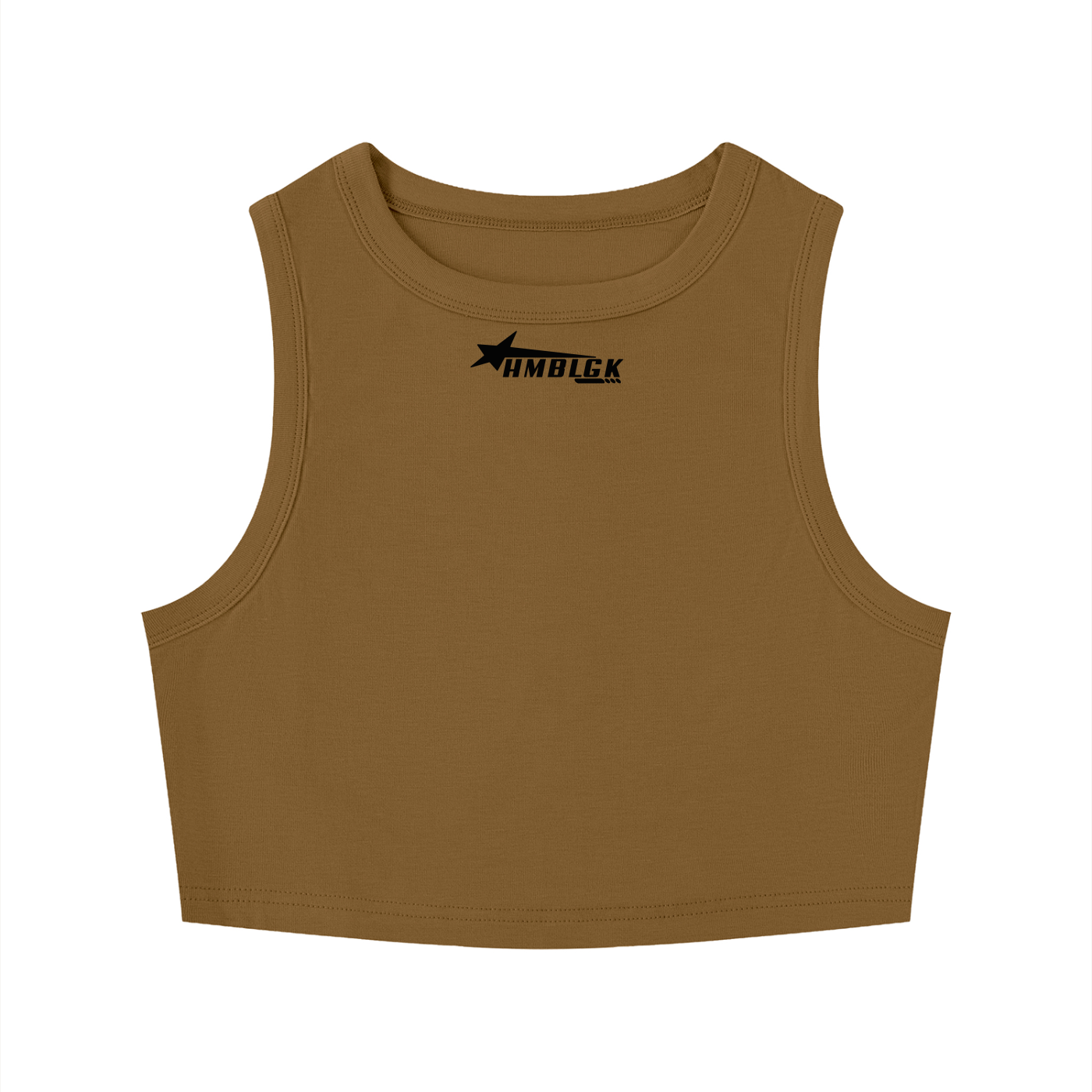 Women's Tight Crewneck Crop Tank Top (4 color options)