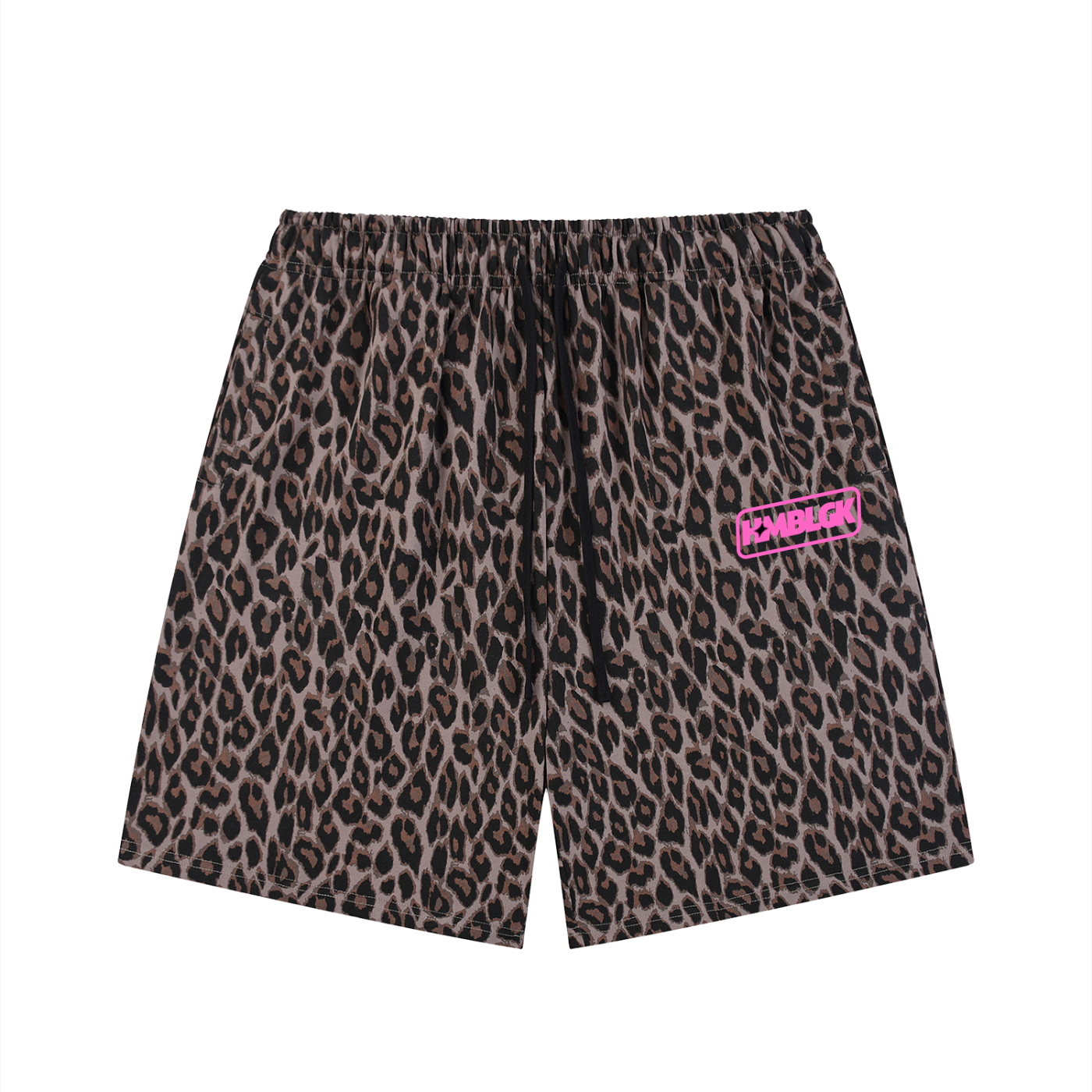 Squad Leopard Shorts (Pink)