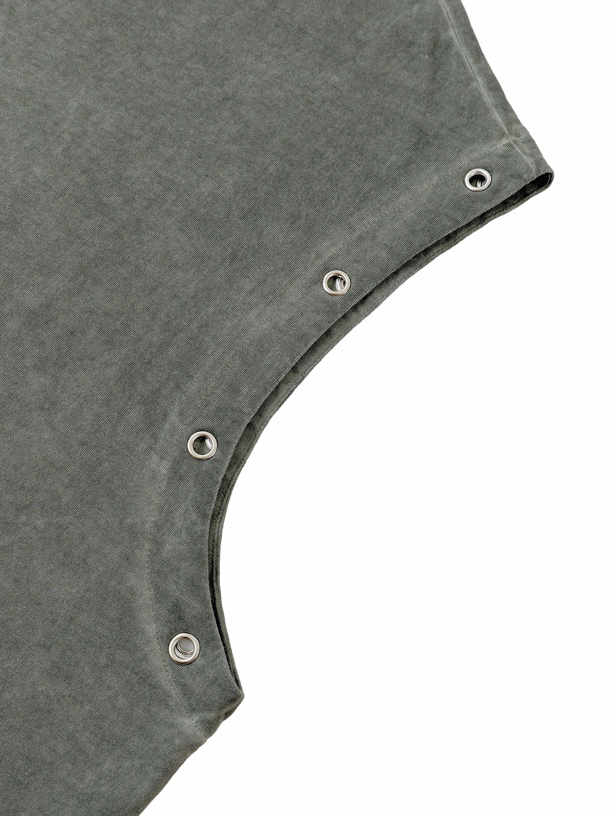 Tour Date Tank Top - Distressed Gray